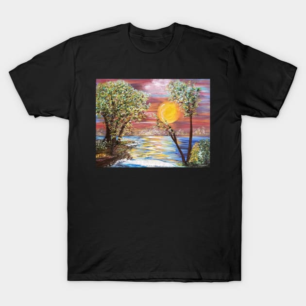 Light Play T-Shirt by EloiseART